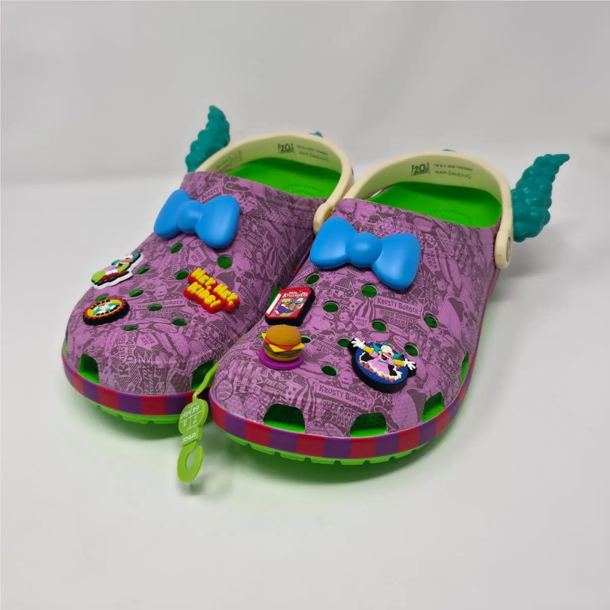 Crocs x The Simpsons Krusty The Clown Men`s Classic Clog M8/W10 Shoe 211107-90H