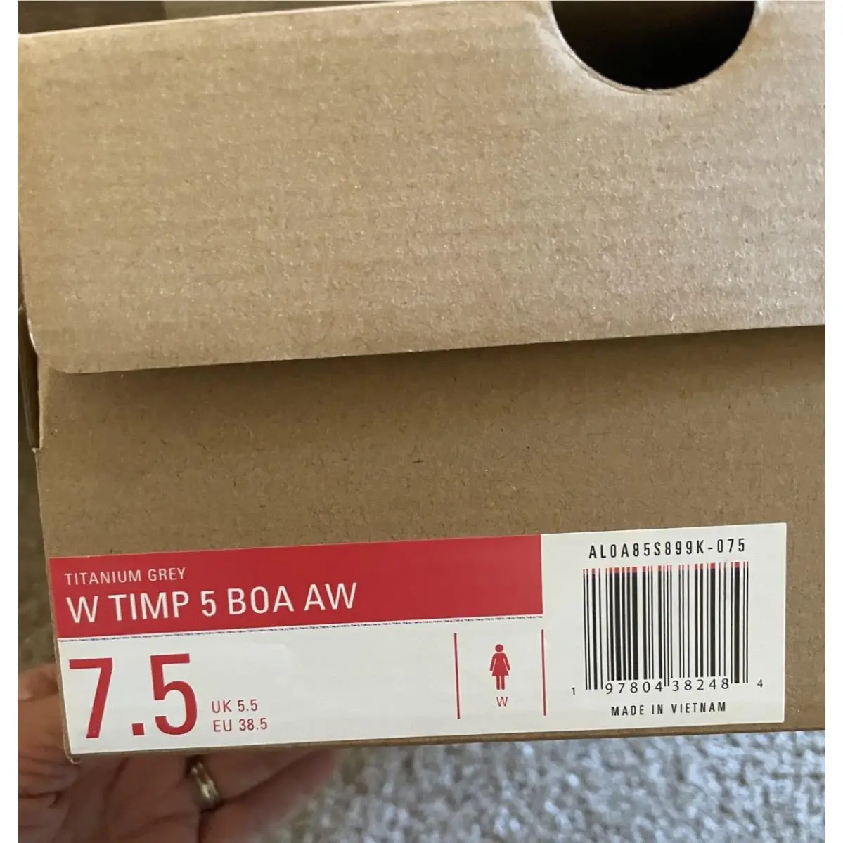 Altra shoes - Timp 5 Boa - Timp Boa - Gray 5