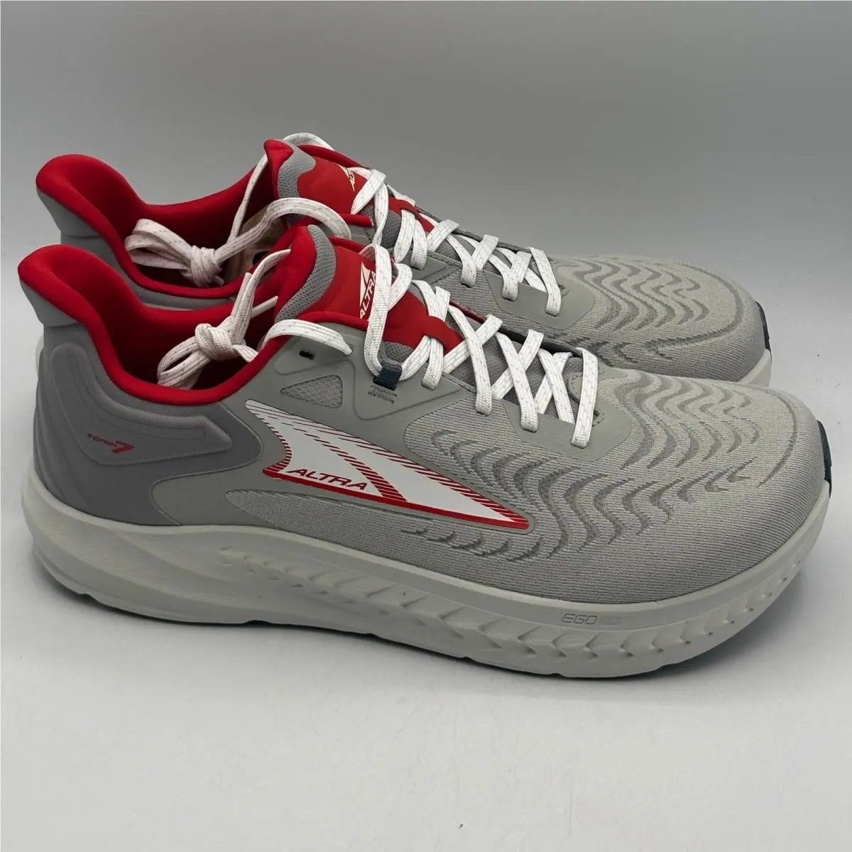 Altra Torin 7 Shoes Mens Size 12 Gray Red Road Running AL0A82CD264-120
