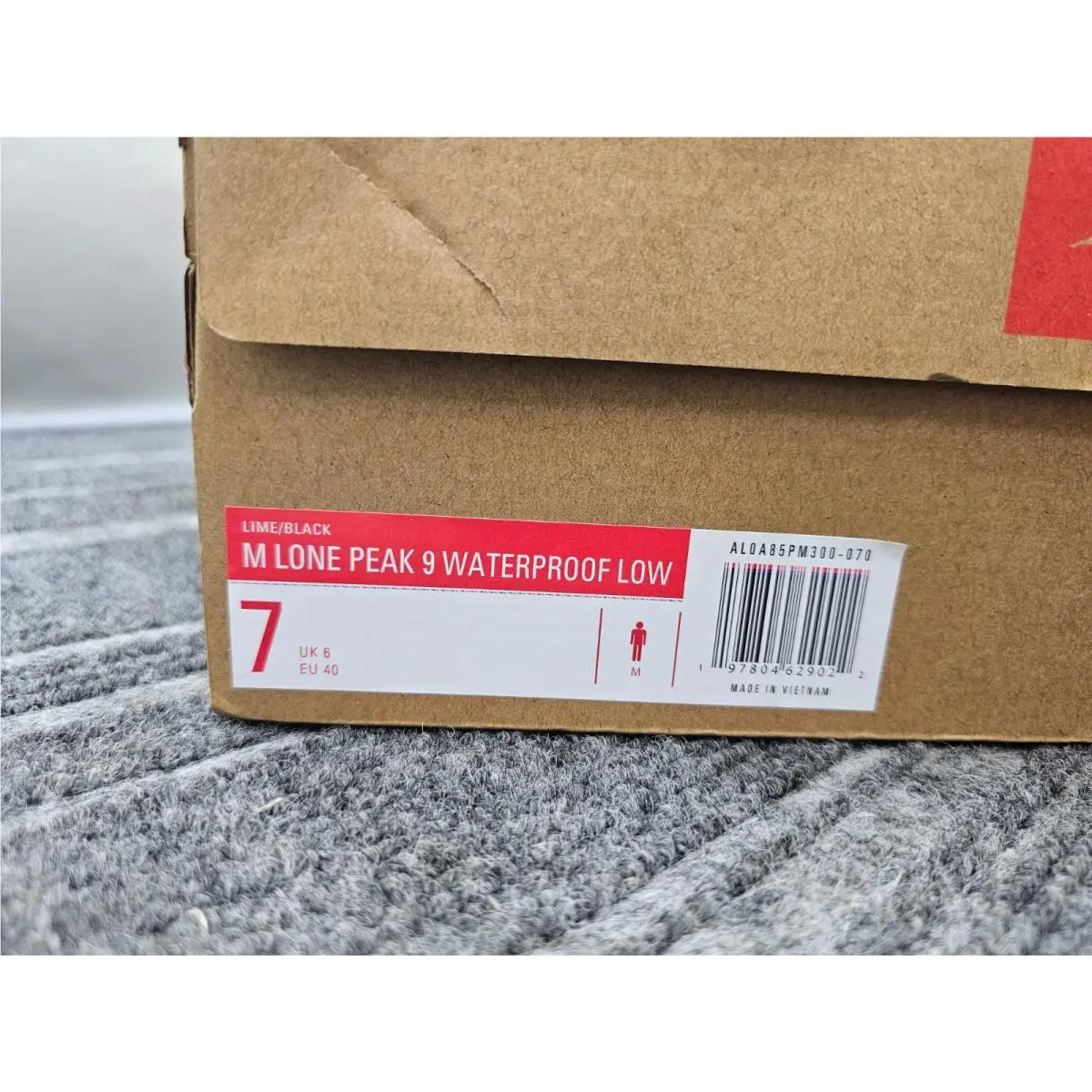 Altra shoes - ALTRA Lone Peak 9 Waterproof - AL0A85PM300-070 - Gray (UPC: 197804629022) 3