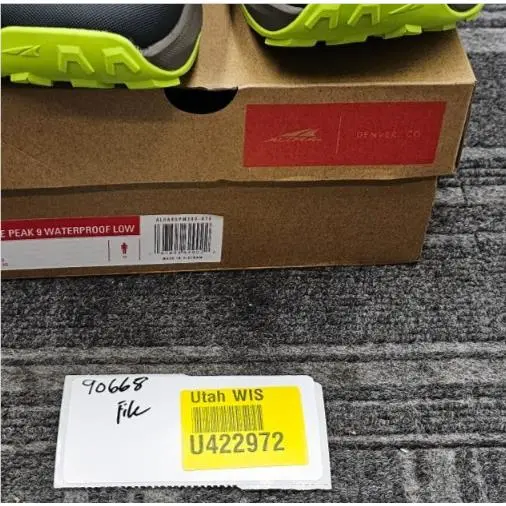 Altra shoes - ALTRA Lone Peak 9 Waterproof - AL0A85PM300-070 - Gray (UPC: 197804629022) 4