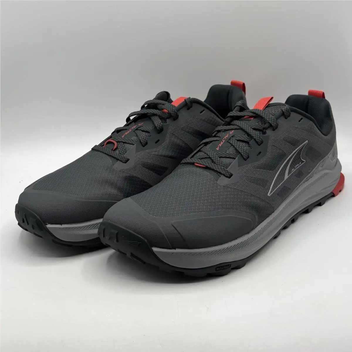 Altra Men`s Lone Peak 9 Dark Shadow Trail-running Shoes Size 12.5 ALOA85PG222