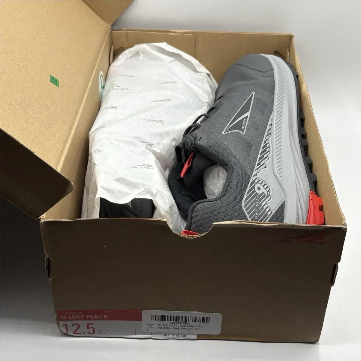 Altra shoes - Altra Lone Peak 9 - Lone Peak - ALOA85PG222 - Black 8