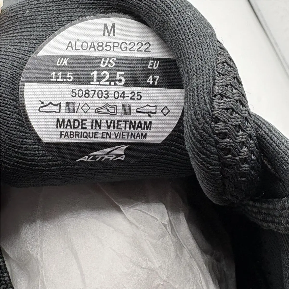 Altra shoes - Altra Lone Peak 9 - Lone Peak - ALOA85PG222 - Black 6