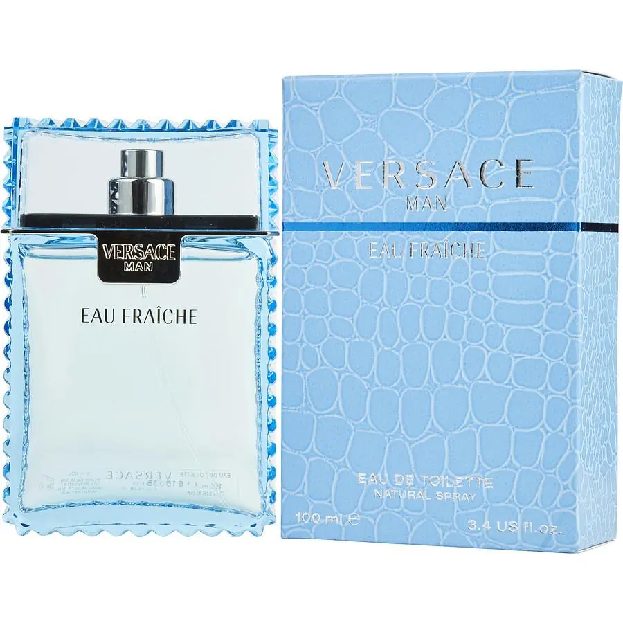 Versace Man Eau Fraiche Eau De Toilette 3.4 oz / 100 ml Spray For Men