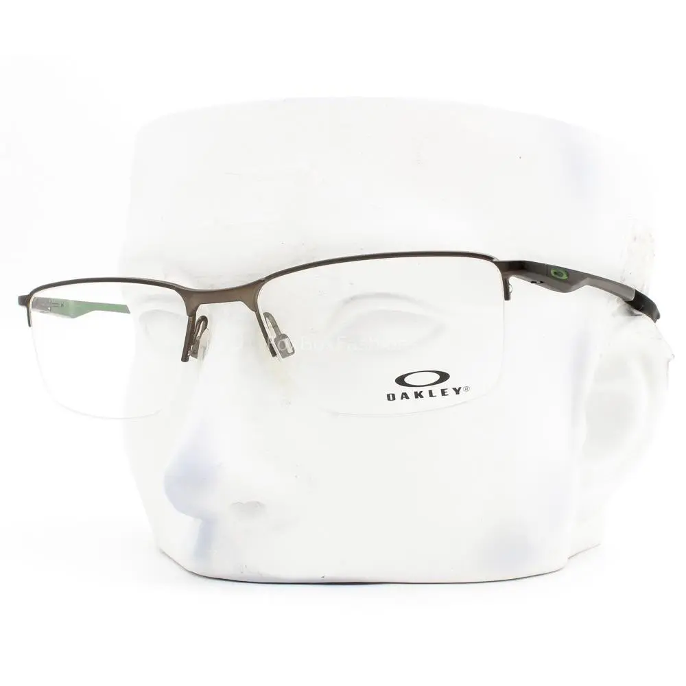 Half Rim Socket 5.5 Eyeglasses OX3218-0254 Glasses Satin Pewter 54mm Case by Oakley