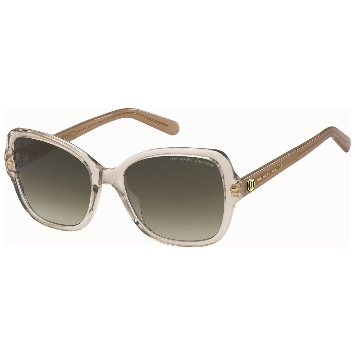 Mark Jacobs Women`s Beige Butterfly Sunglasses w/ Gradient Lens - MARC555S 010A by Marc Jacobs