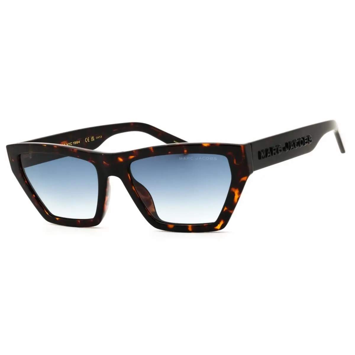 Marc Jacobs Marc 657/S 0086 08 Havana/blue Gradient 55-17-145 Sunglasses