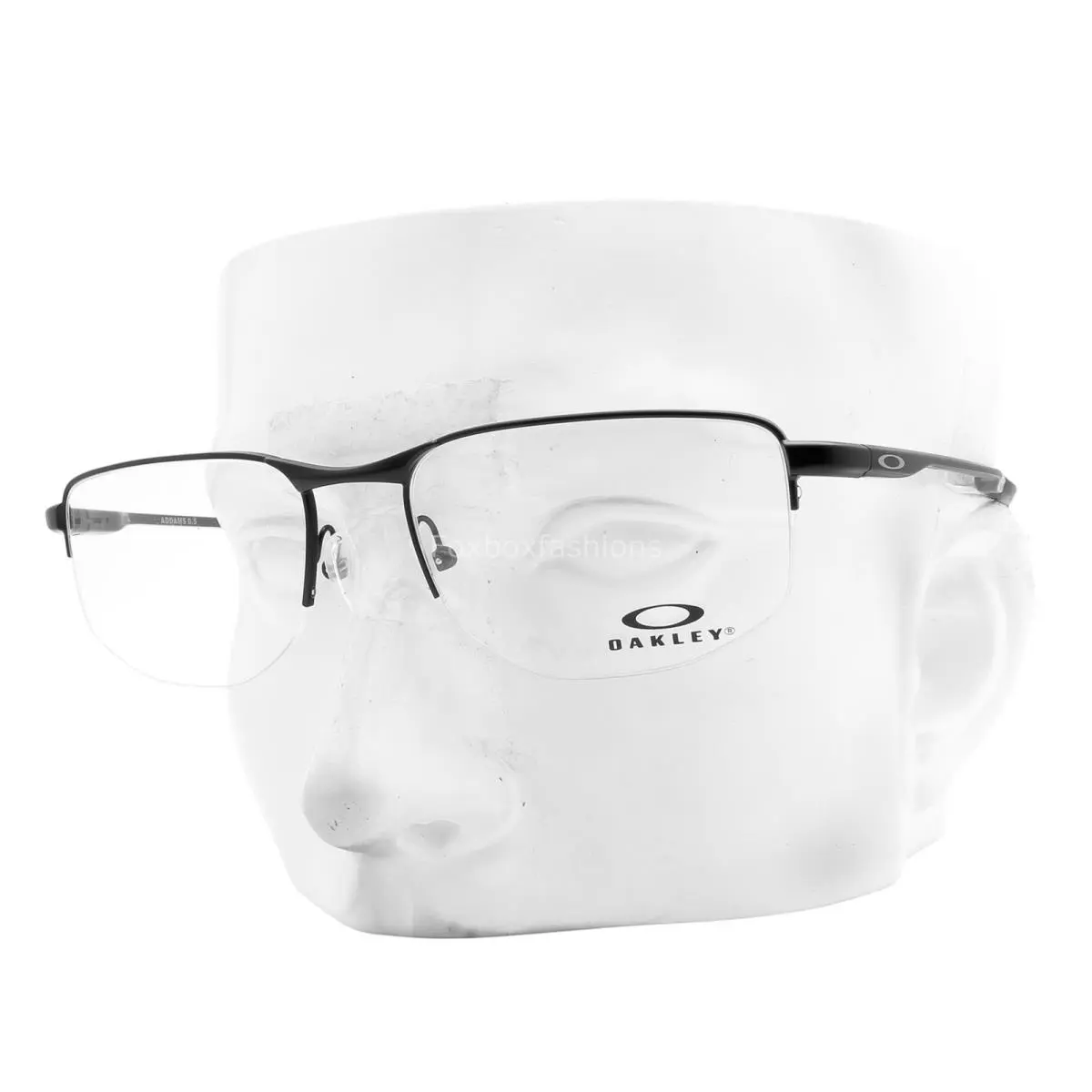 Addams 0.5 Eyeglasses OX3035-0156 Glasses Satin Black 56mm with Case by Oakley