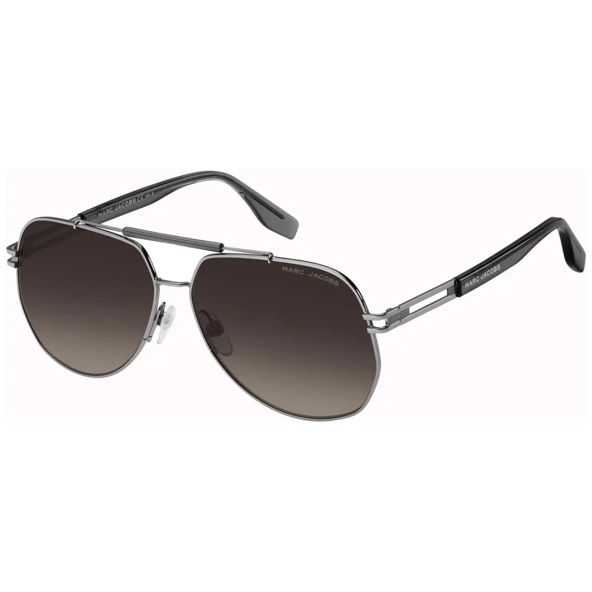 Marc Jacobs Grey Navigator Sunglasses w/ Gradient Lens - MARC673S 0KB7 HA