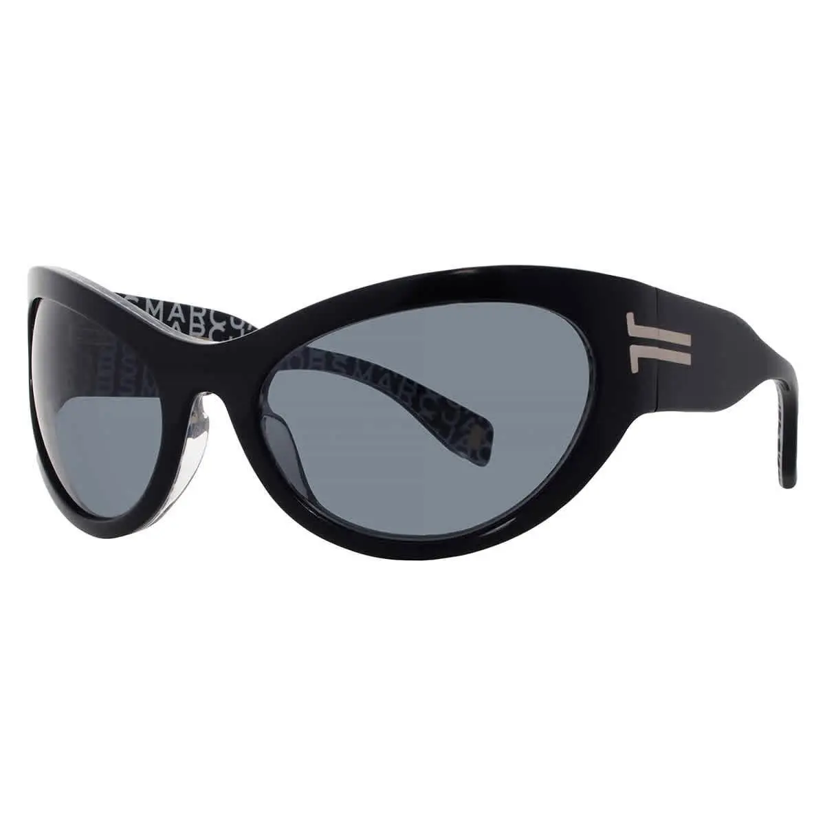 Marc Jacobs Grey Antireflex Wrap Ladies Sunglasses MJ 1087/S 0807/2K 61