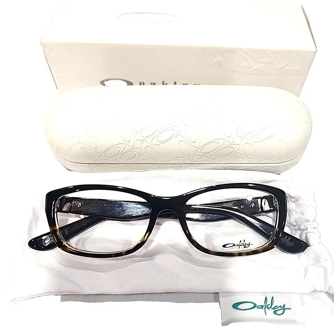 OX1059-0351 Convey Tortoise Pearl Eyeglasses 51-16 139 Box Case Pouch by Oakley