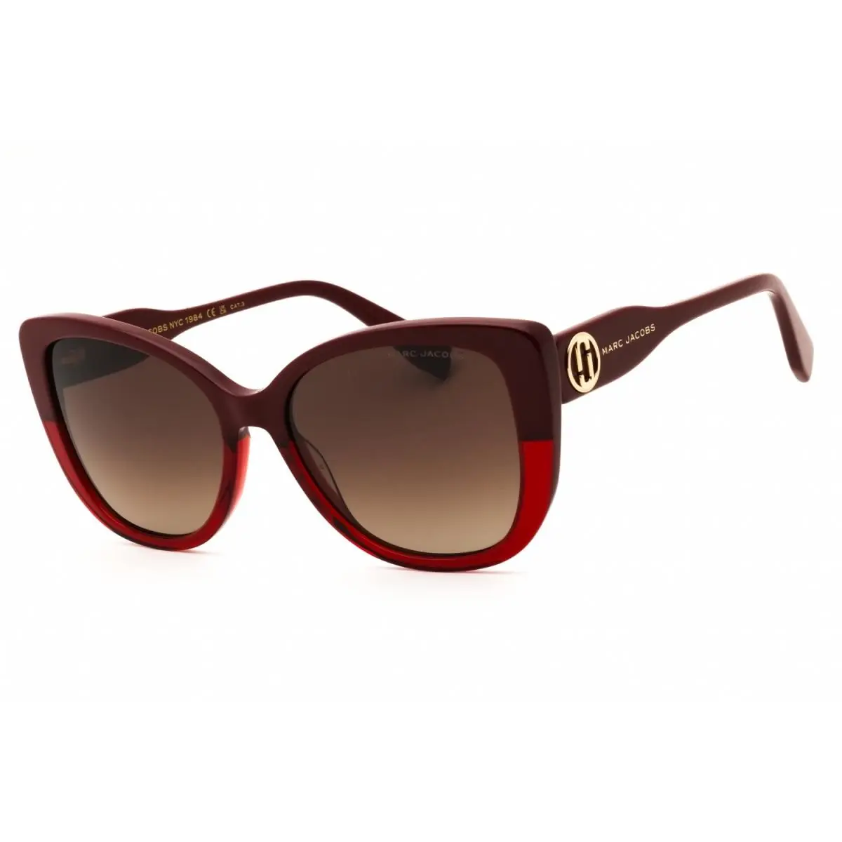 Marc Jacobs Marc 815/S 0LHF HA Burgundy/brown Gradient 55-17-140 Sunglasses