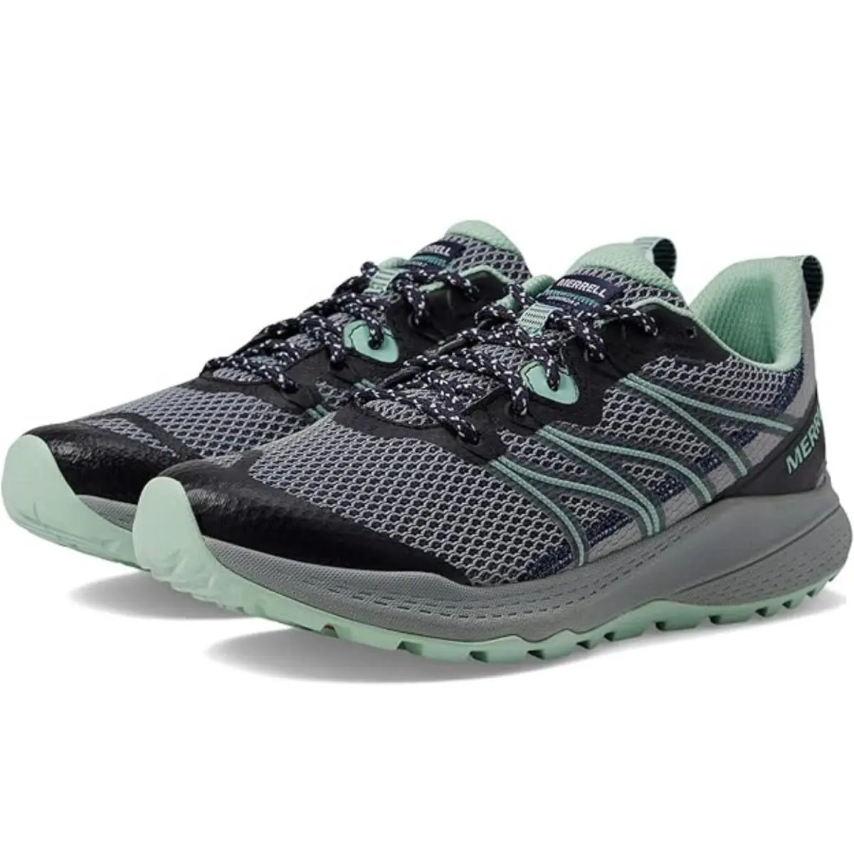 Merrell Bravada 2 Breeze Sneakers Women`s 7.5 M Rock Trail Running Shoes RHS9076
