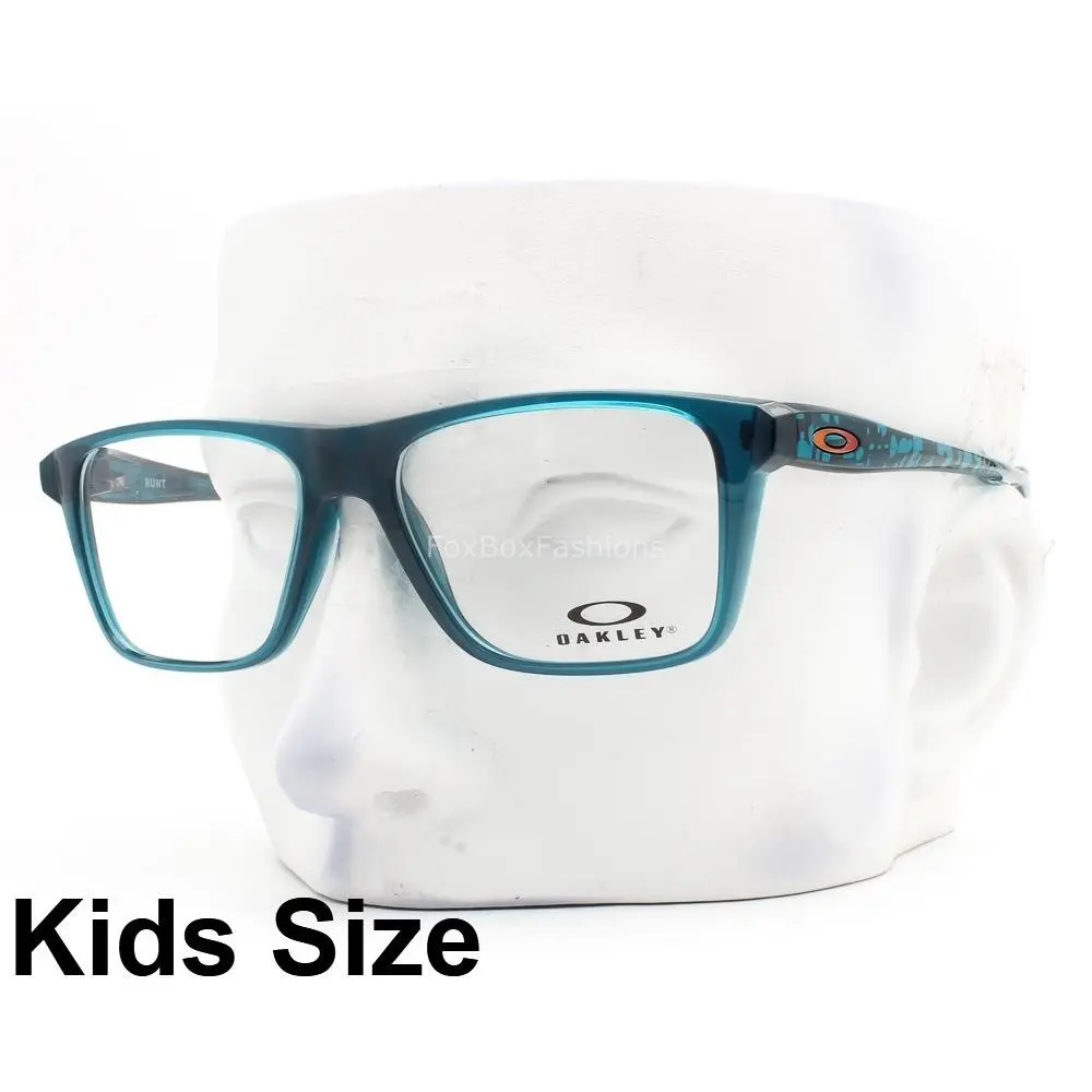 Youth Fit Eyeglasses OY8026-0650 Glasses Bunt Crystal Teal 50mm Kids Size by Oakley