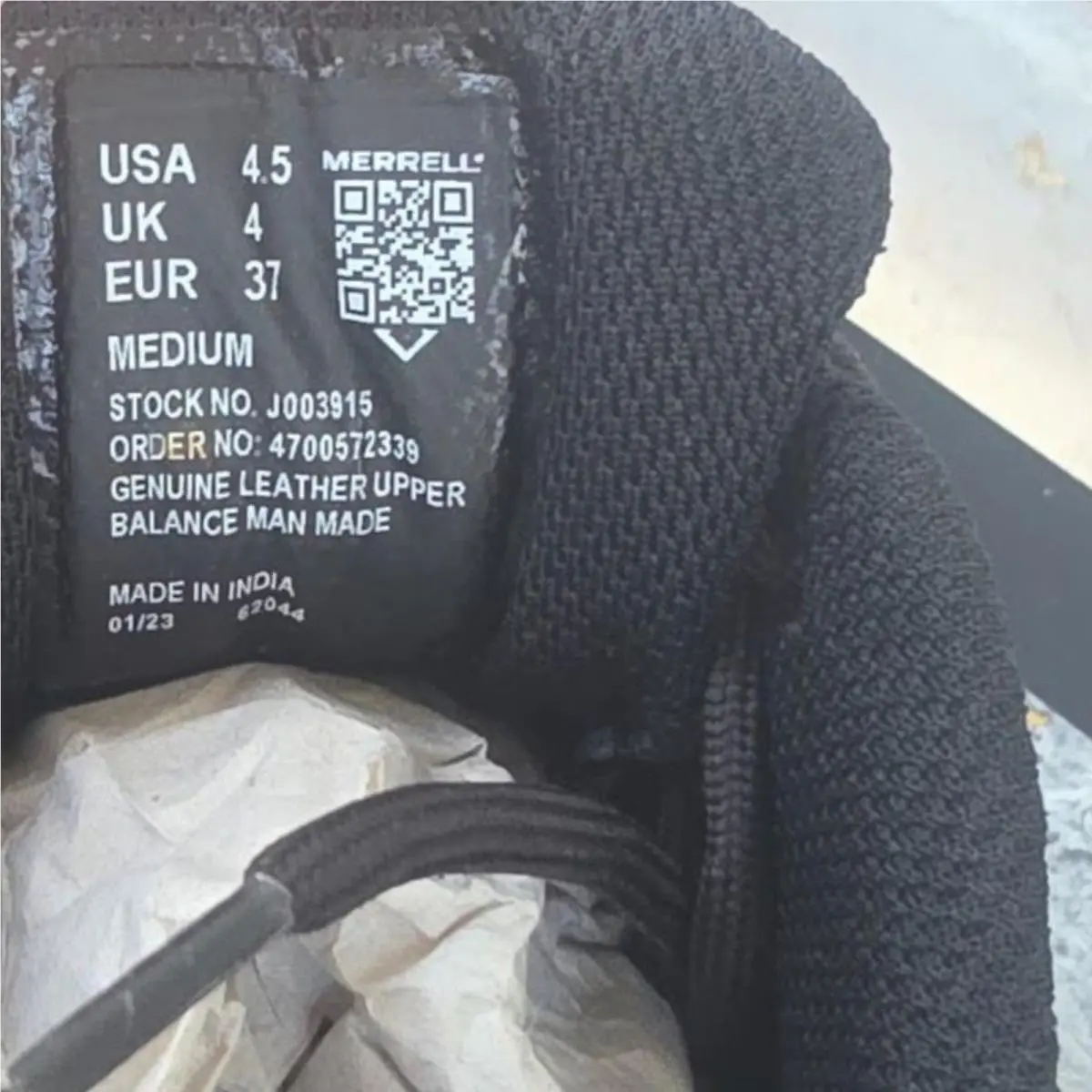 Merrell shoes - Black 6