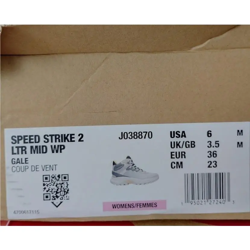 Merrell shoes - Merrell Speed Strike 2 LTR Mid WP - Gray 11