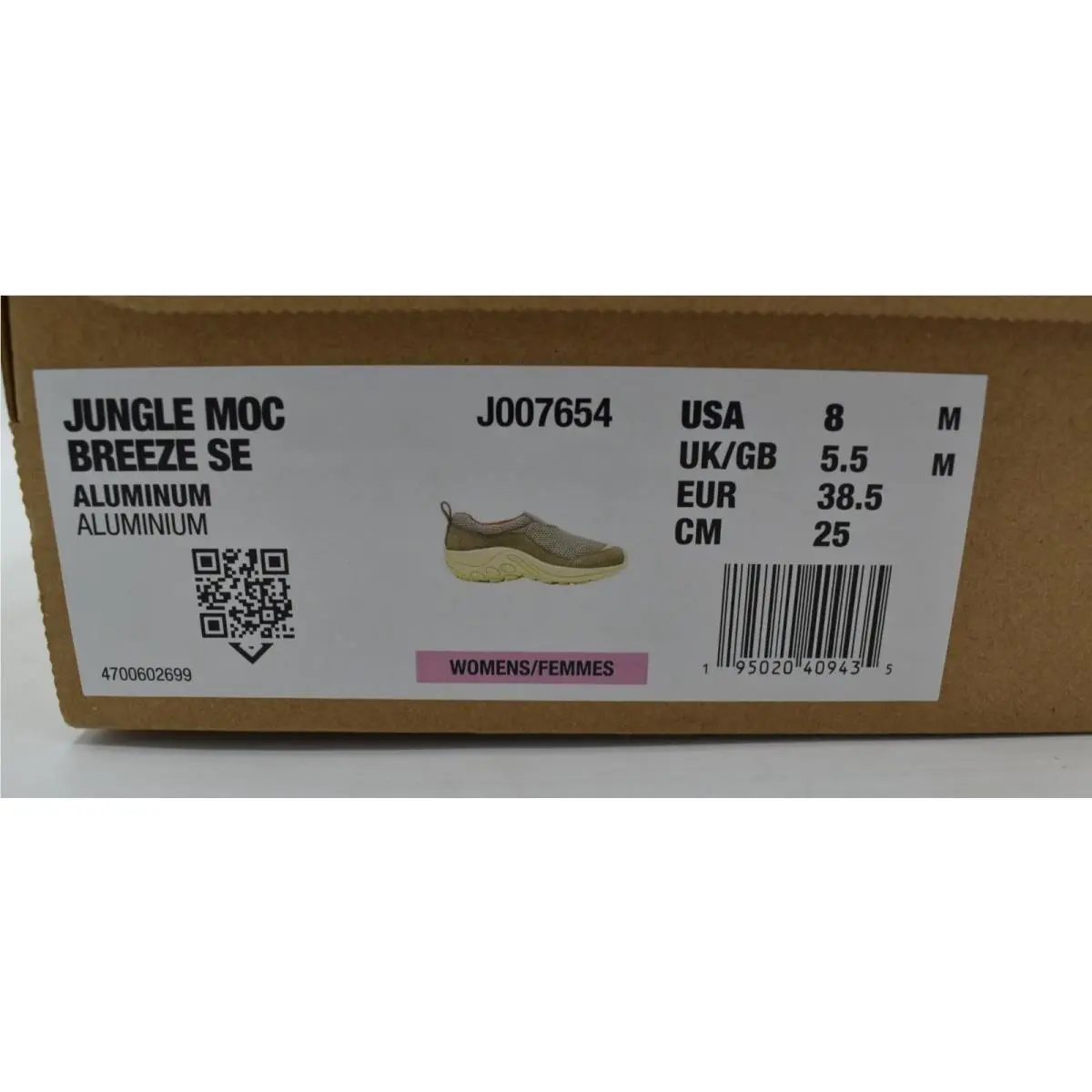 Merrell shoes - Breeze - Breeze - Aluminum (UPC: 195020409435) 11