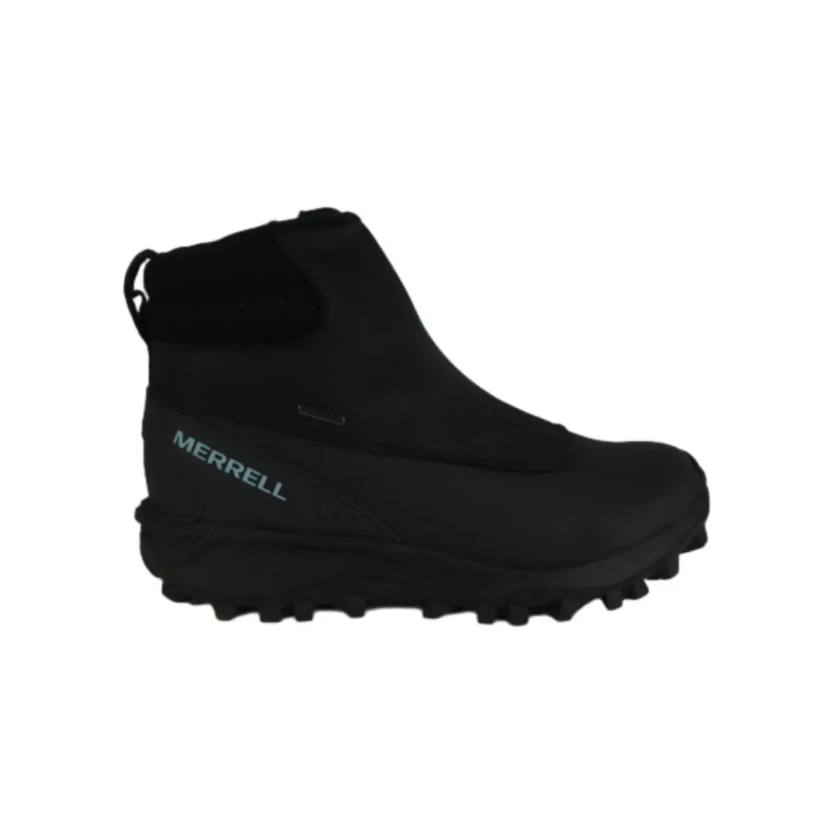 Merrell Women`s Thermo Kiruna Mid Zip Waterproof Snow Boot Black/canal US 9.5