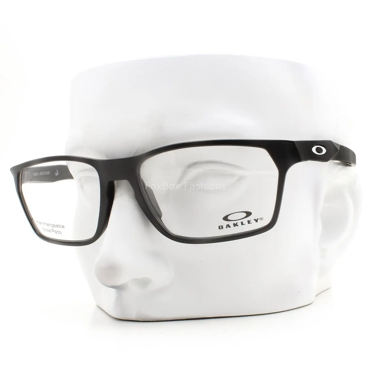 Hex Jector Eyeglasses OX8032-0357 Glasses Satin Black Camo 57mm with Case by Oakley
