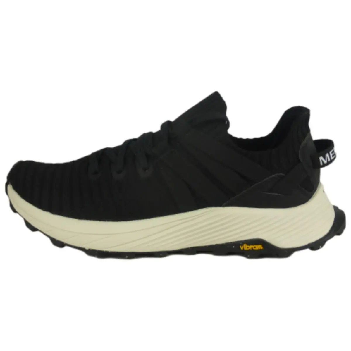 Merrell Women`s Embark Lace Sneaker Black/white 7 Medium