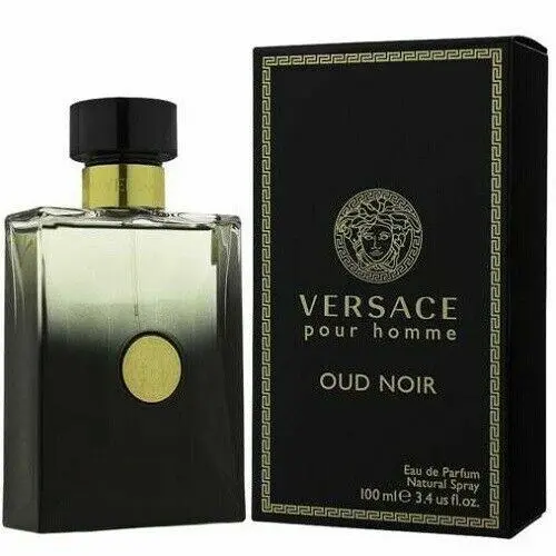 Versace Pour Homme Oud Noir Men 3.4 oz 100 ml Eau De Parfum Spray