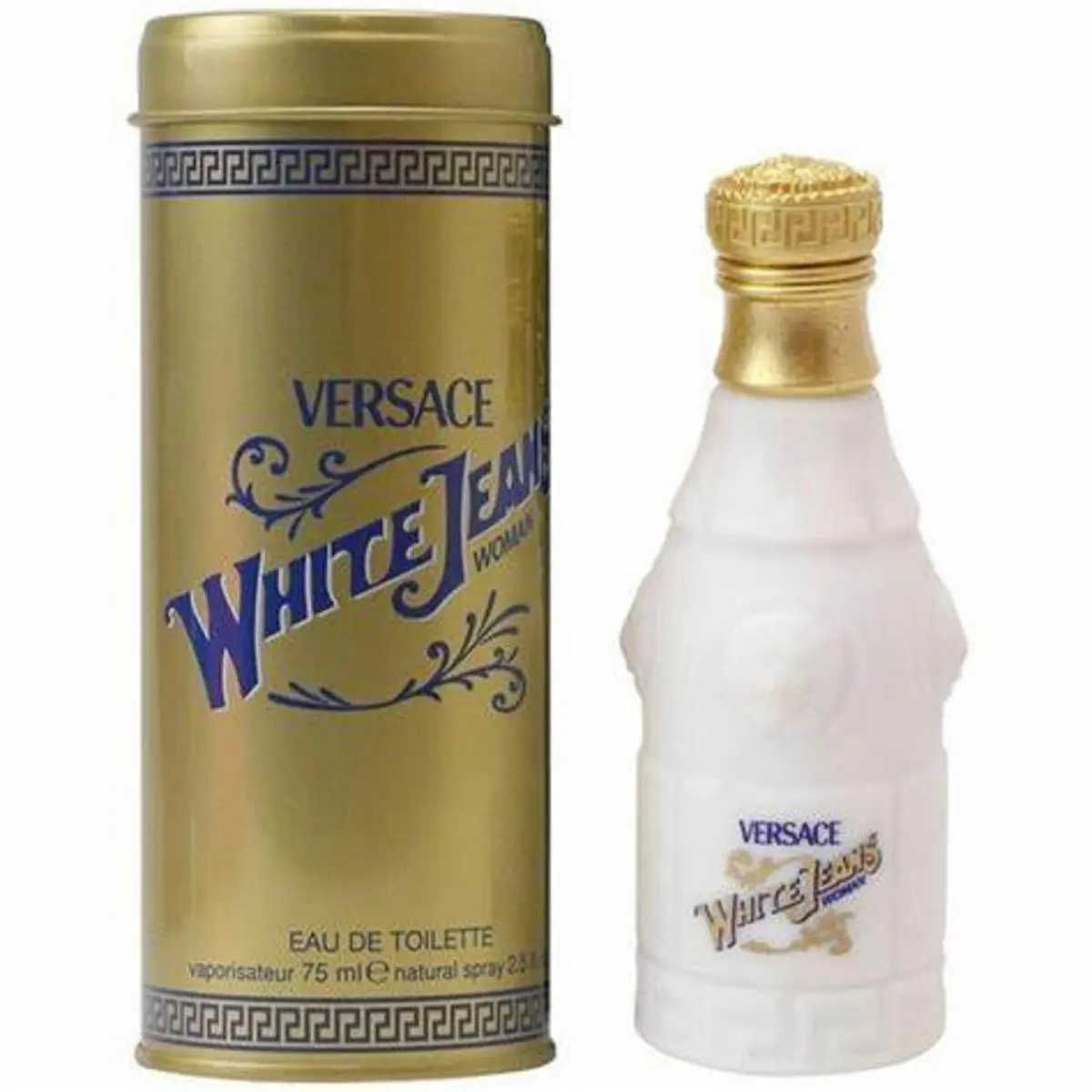 Versace White Jeans Woman For Women 2.5 oz Eau de Toilette Spray