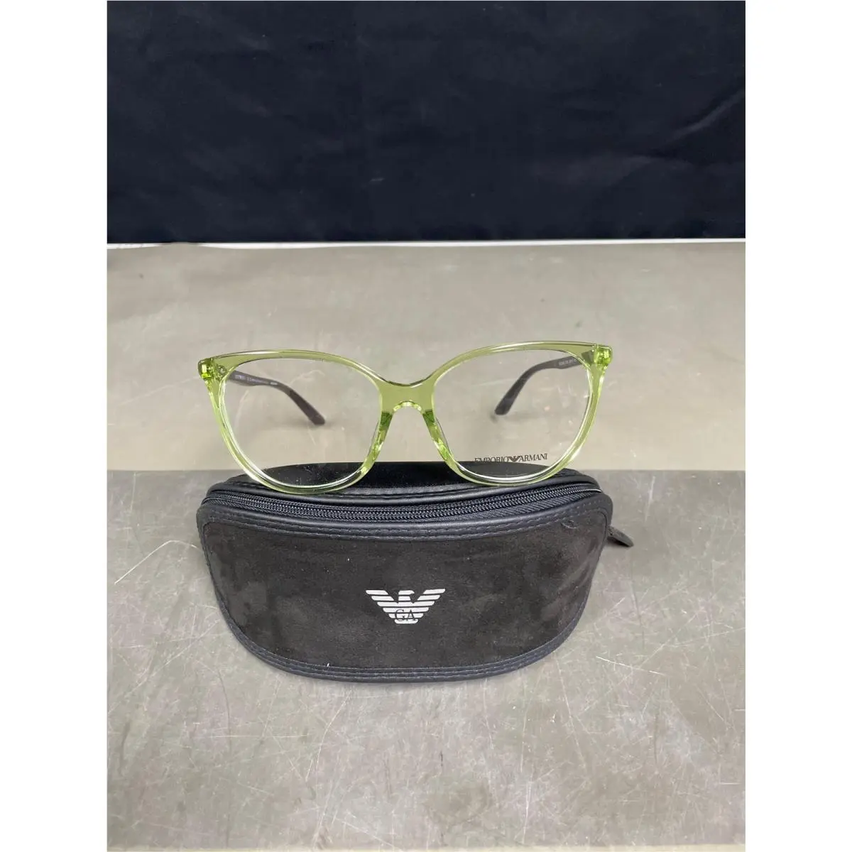 Emporio Armani Womens Ea3249u Universal Fit Cat Eye