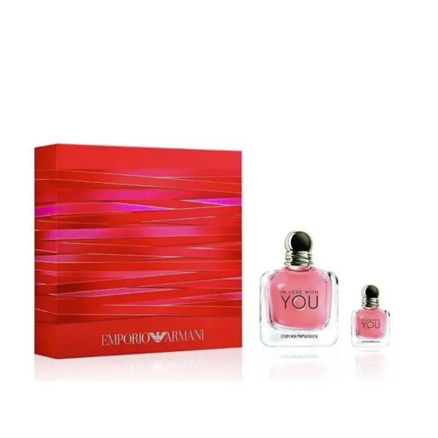 Giorgio Armani IN Love with You 2-PIECE Gift Set Eau De Parfum 3.4oz/ 0.23 oz