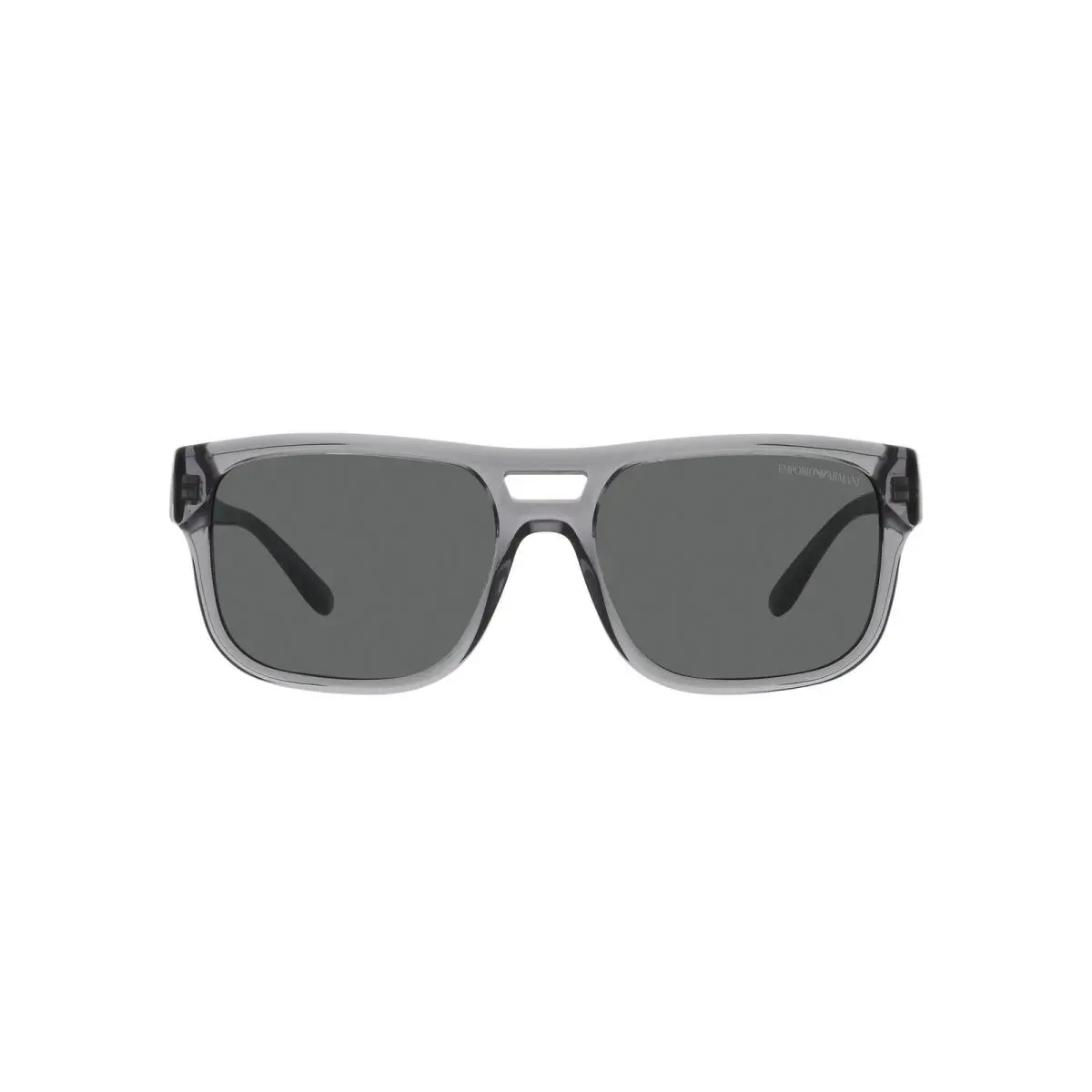 Emporio Armani EA4197 Sunglasses Transparent Grey/dark Grey 57 mm