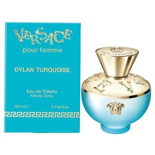 Dylan Turquoise Versace Women 3.3 3.4 oz 100 ml Eau De Toilette Spray
