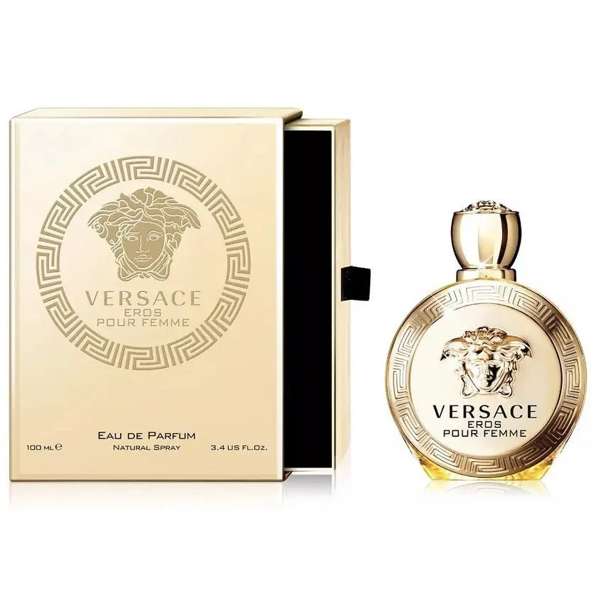 Versace Eros Pour Femme Women 3.4 oz 100 ml Eau De Parfum Spray