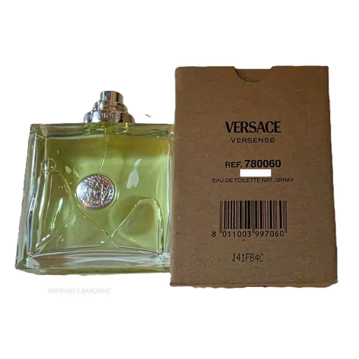 Versace Versense Edt 3.4 OZ Women – Brown Box – NO Cap –