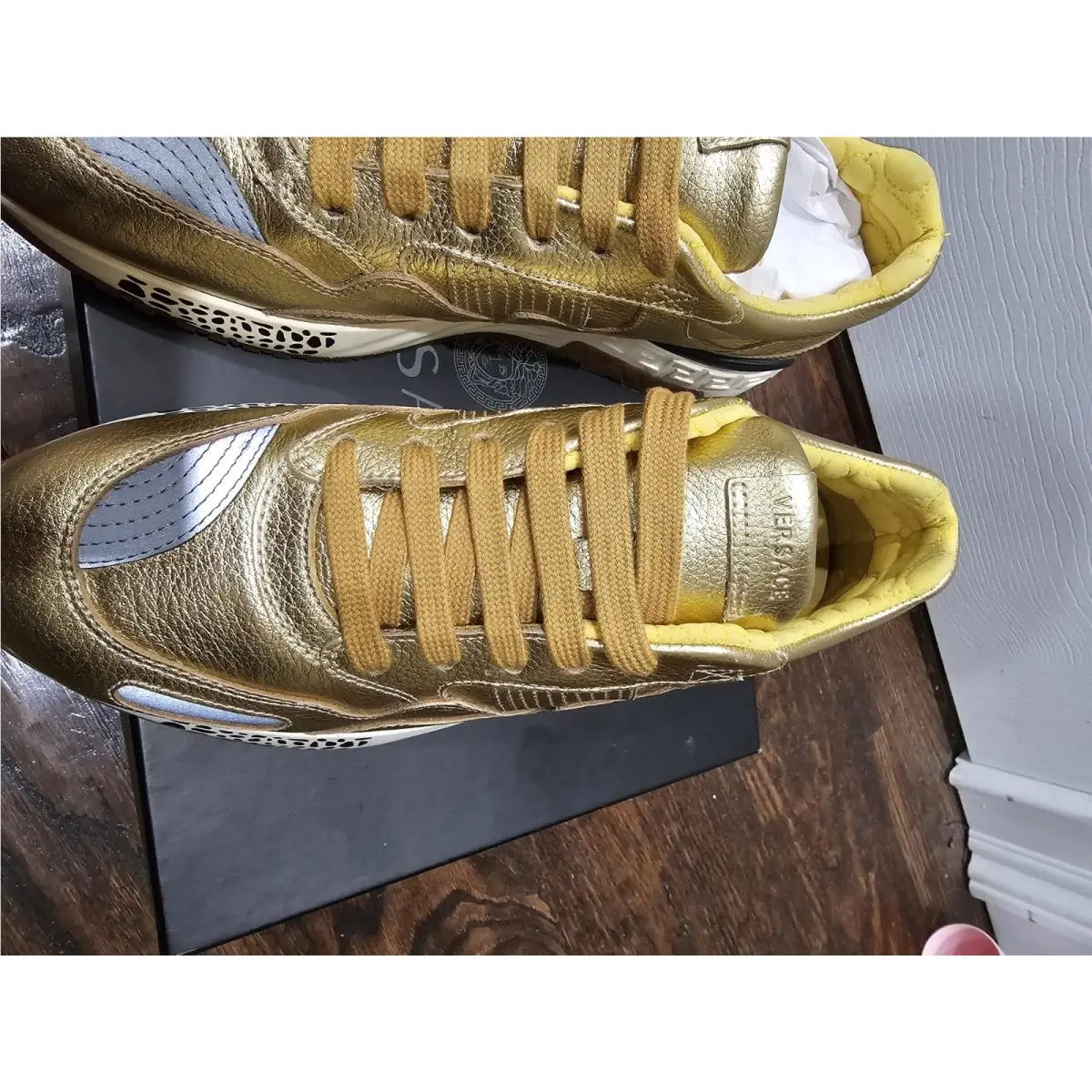 Versace shoes - Versace Mitello - Mitello - DSU6688 - Gold 1