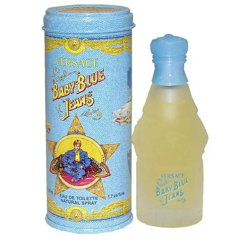 Versace Baby Blue Jeans 1.7 oz 50 ml Eau De Toilette Spray in Can