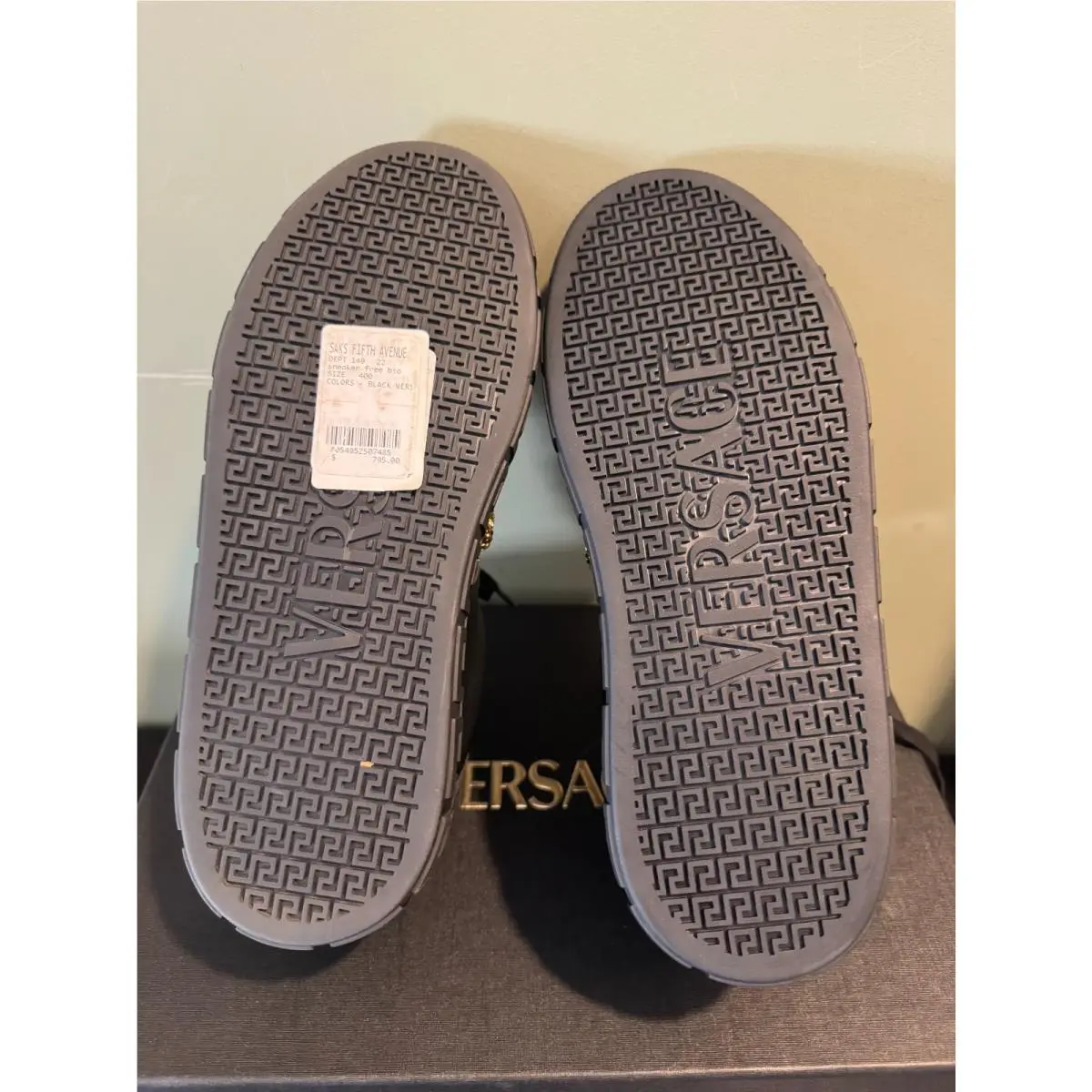 Versace shoes - Versace Greca - Greca - Black 3