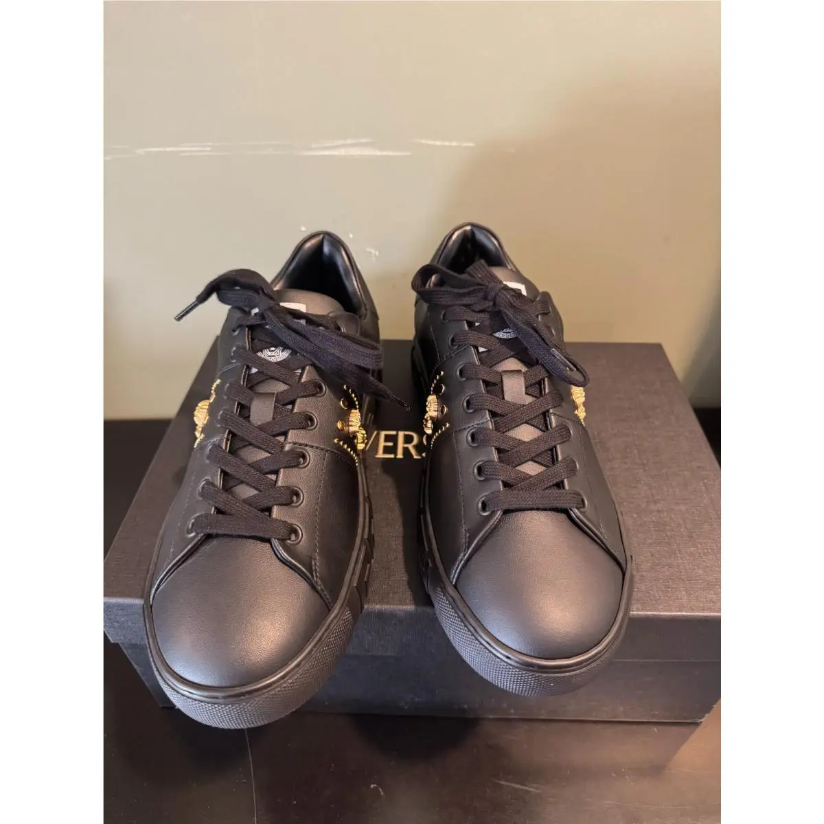 Versace shoes - Versace Greca - Greca - Black 7