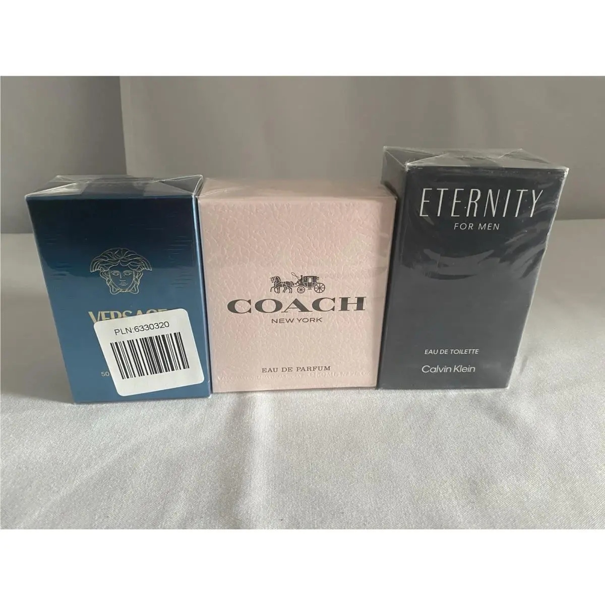 Versace Eros Coach York Calvin Klein Eternity Perfume Cologne Lot