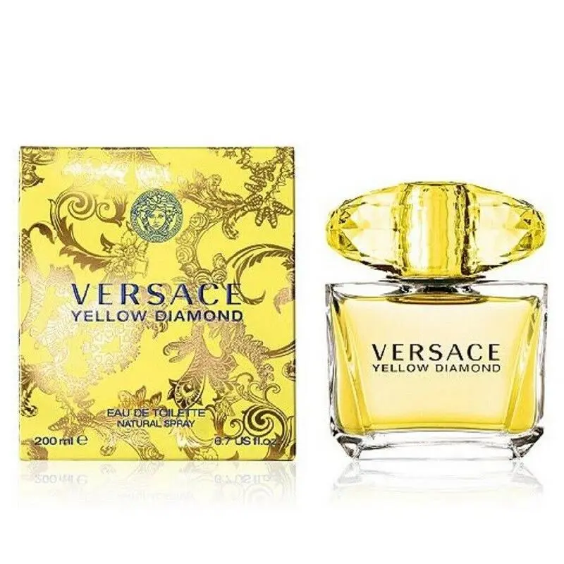 Versace Yellow Diamond Women 6.7 oz 200 ml Eau De Toilette Spray