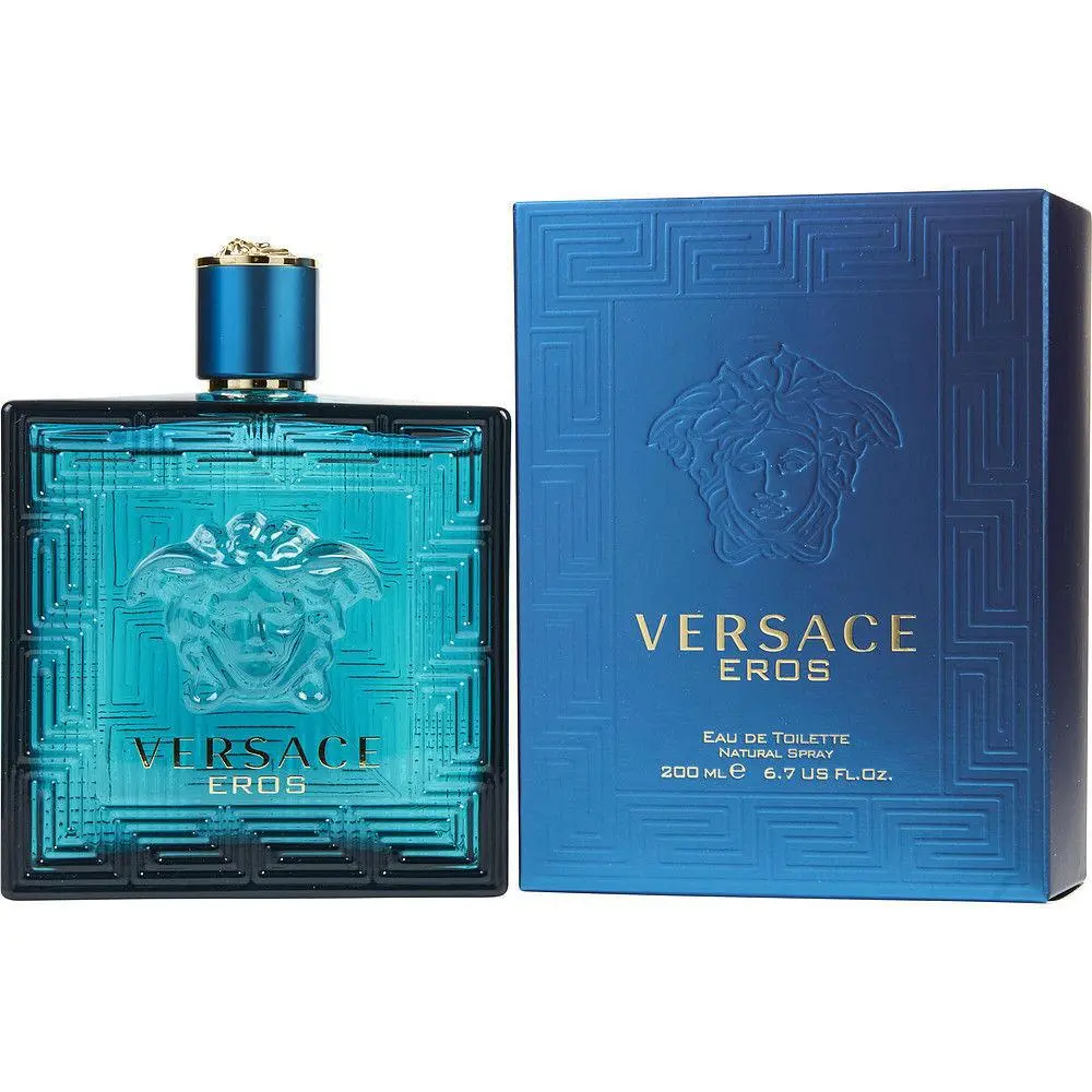 Versace Eros Men 6.7 6.8 oz 200 ml Eau De Toilette Spray