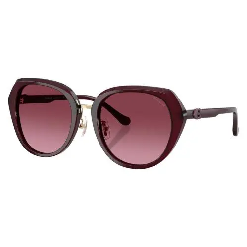 Coach Women`s 55mm Milky Merlot Sunglasses HC8436-59158H-55