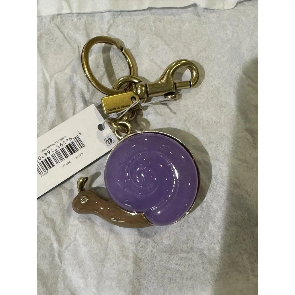Coach Snail Bag Charm - CAX69