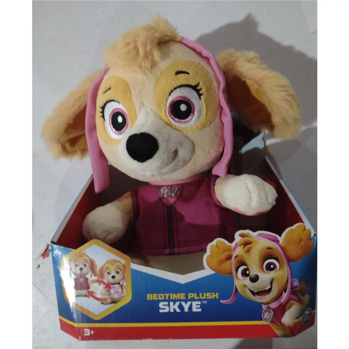 Spin Master Bedtime Plush Paw Patrol Snuggle Up Pup Skye Doll Plush Toy