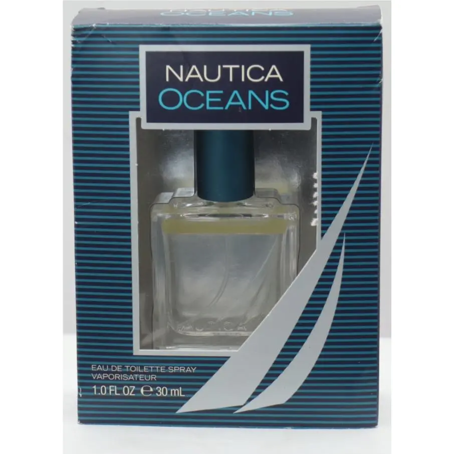 Nautica Oceans For Men Eau de Toilette Spray 1.0 oz/30 ml IN Damage Box
