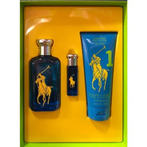 Big Pony  Women Select 1 Set 3.4 oz Edt .34 oz Edt 6.7 oz Lotion #1 Blue Big Pony by Ralph Lauren