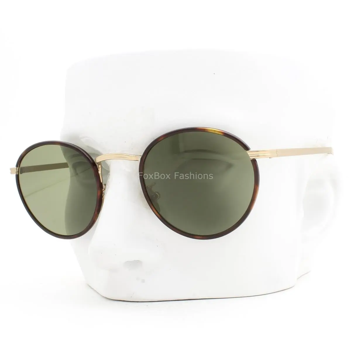 Giorgio Armani Sunglasses AR 6163J 3002/2A Brown Tortoise Matte Pale Gold W/case