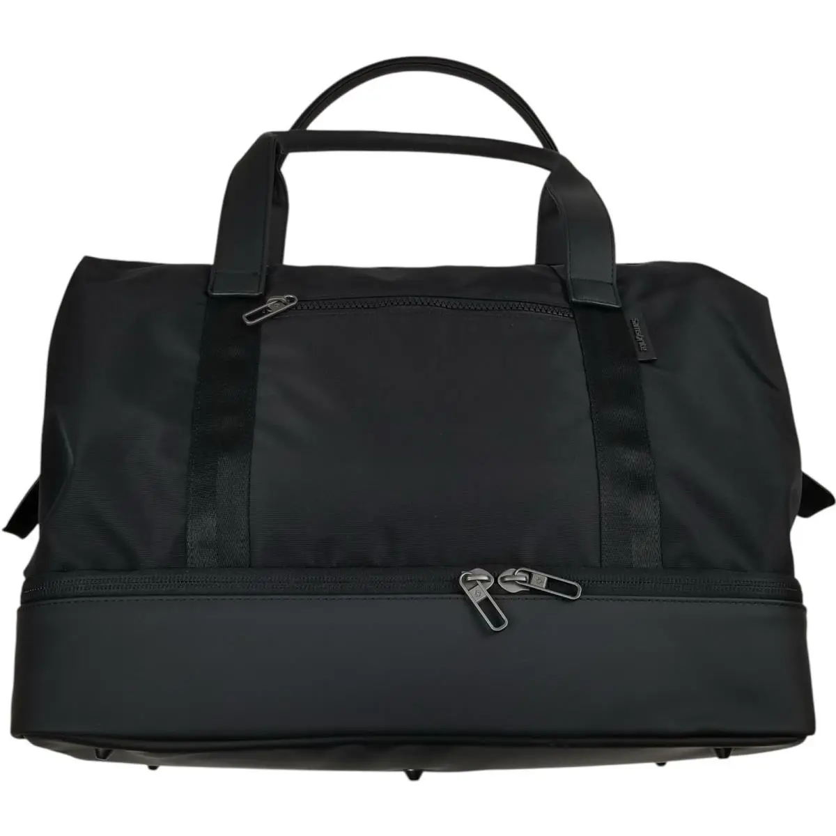 Black Drop-bottom Weekender Duffel with Detachable Padded Strap by Samsonite
