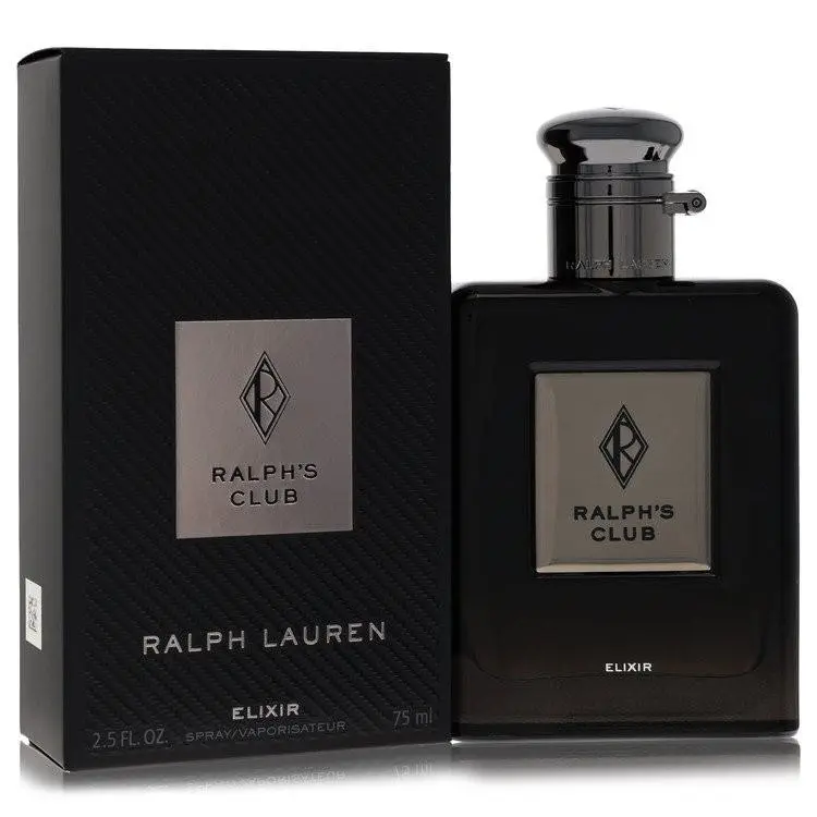 Ralph`s Club Elixir by Ralph Lauren Edp Spray 2.5oz 75ml F/men Woody Amber Scent