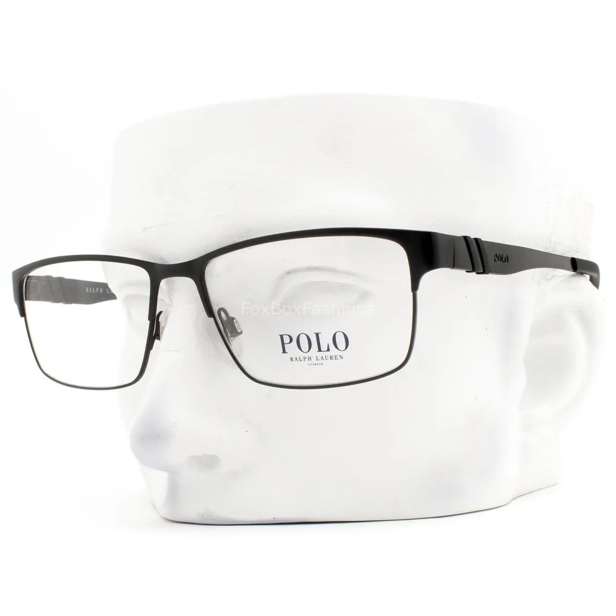 Ralph Lauren Polo Eyeglasses PH 1147 9038 Glasses Matte Black Metal 56mm W/case
