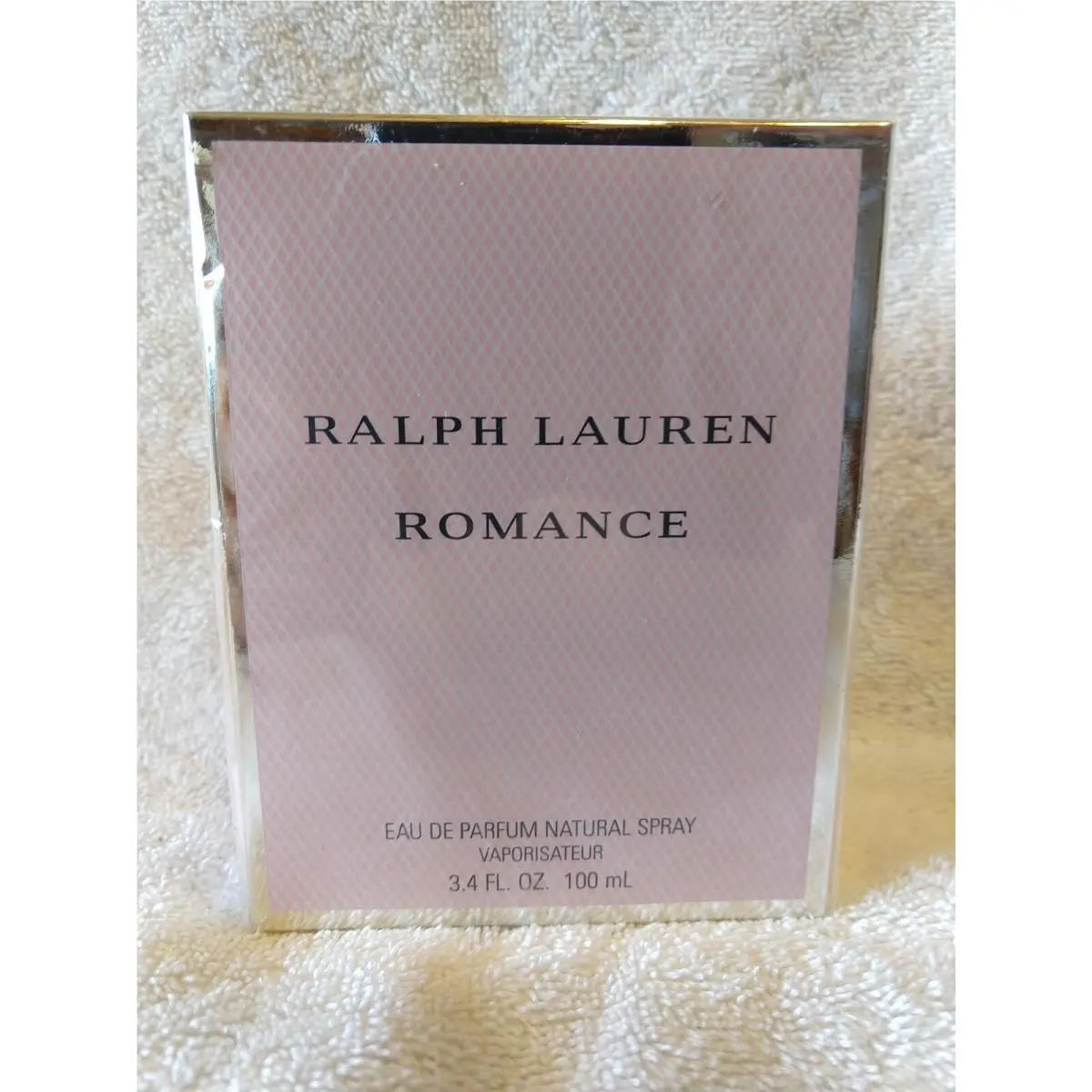 Vtg Old Formula Romance Ralph Lauren Woman`s Fragrance Edp 3.4 oz Spray